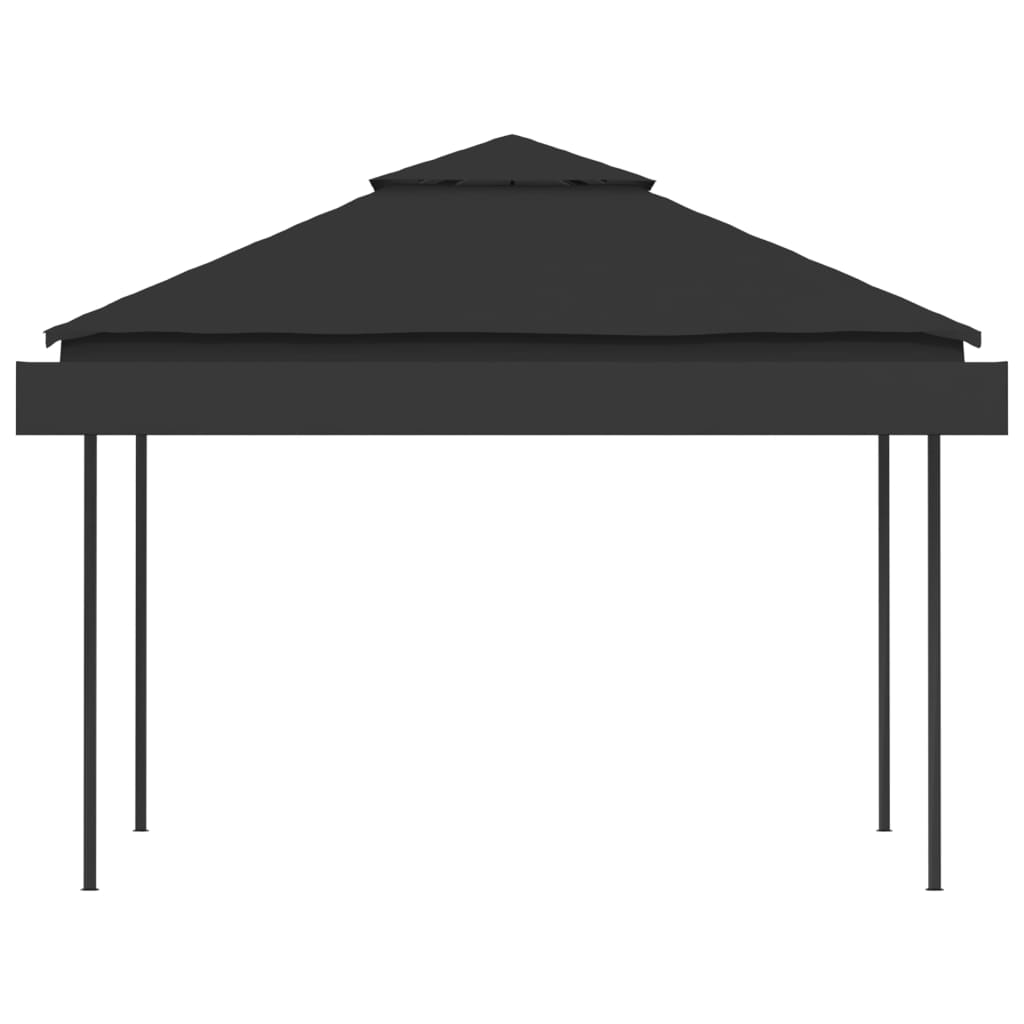 Gazebo With Double Extending Roofs 3X3X2.75 M 180G/M²