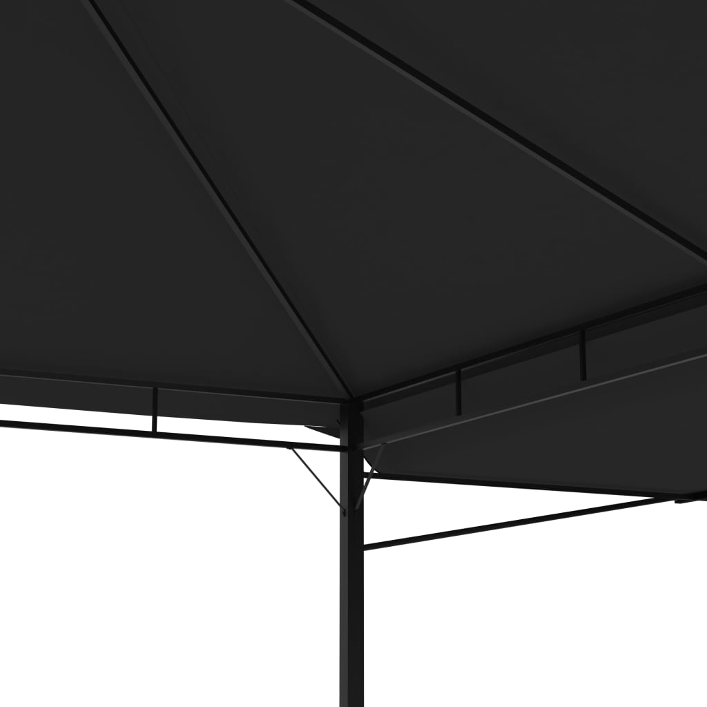 Gazebo With Double Extending Roofs 3X3X2.75 M 180G/M²