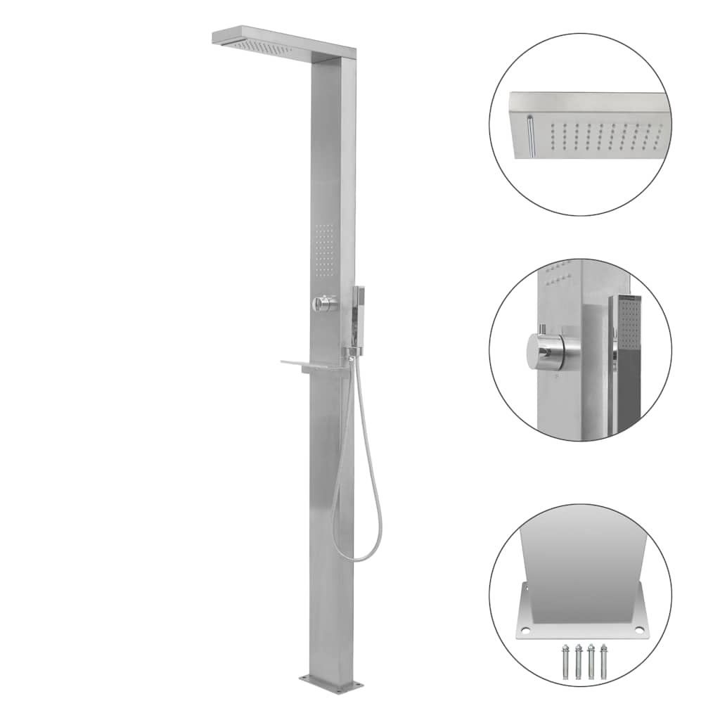Outdoor Shower Stainless Steel