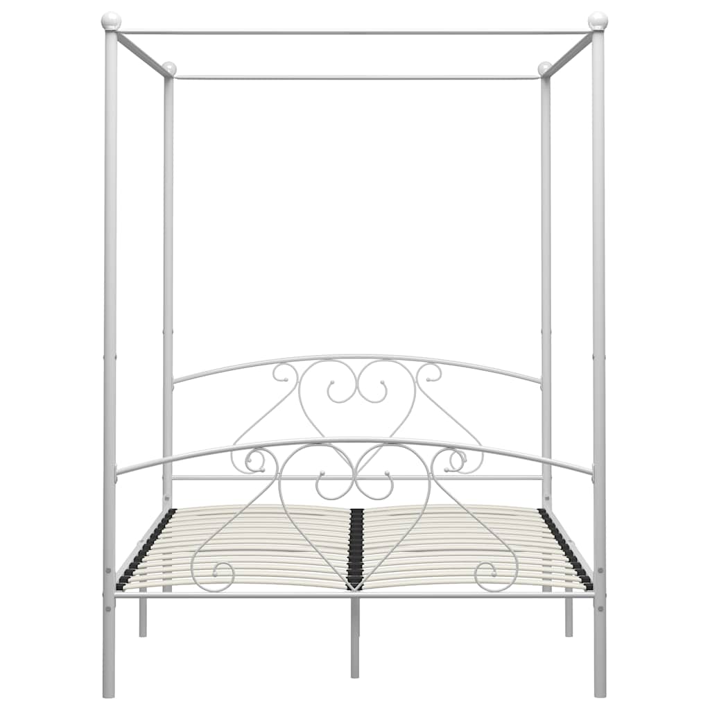 Bed Frame Without Mattress With Canopy Metal