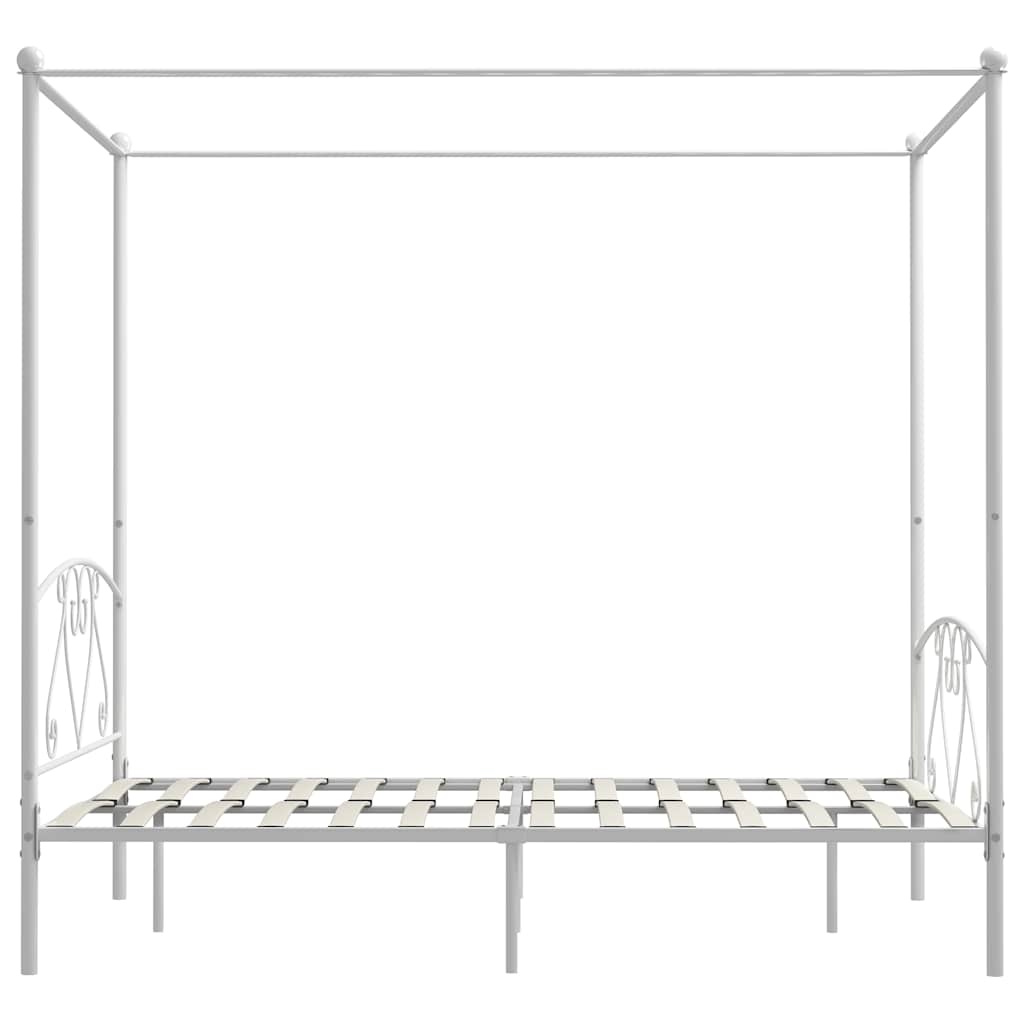 Bed Frame Without Mattress With Canopy Metal