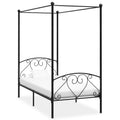 Bed Frame Without Mattress With Canopy Metal