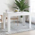 Dining Table 120X60X76 Cm Engineered Wood Black Artisan Oak White Smoked Oak 120