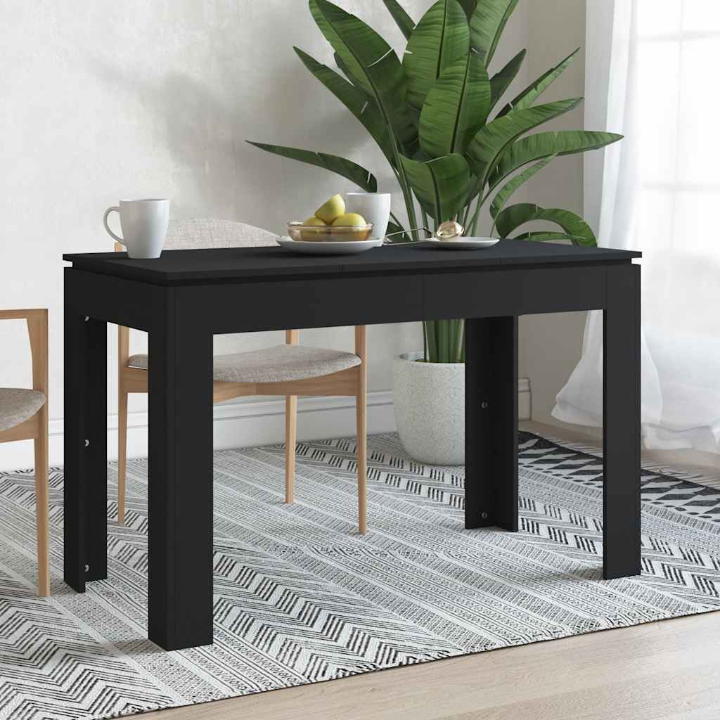 Dining Table 120X60X76 Cm Engineered Wood