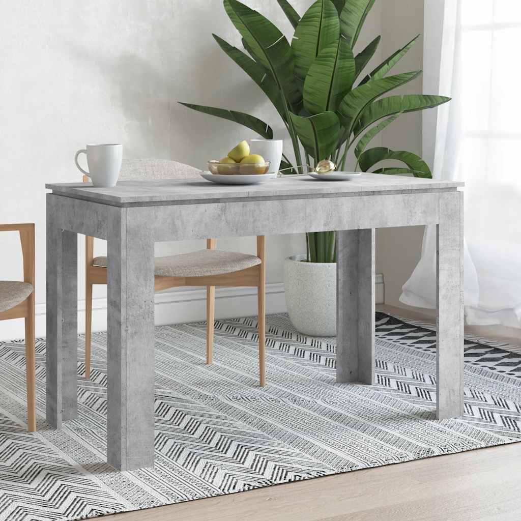Dining Table 120X60X76 Cm Engineered Wood