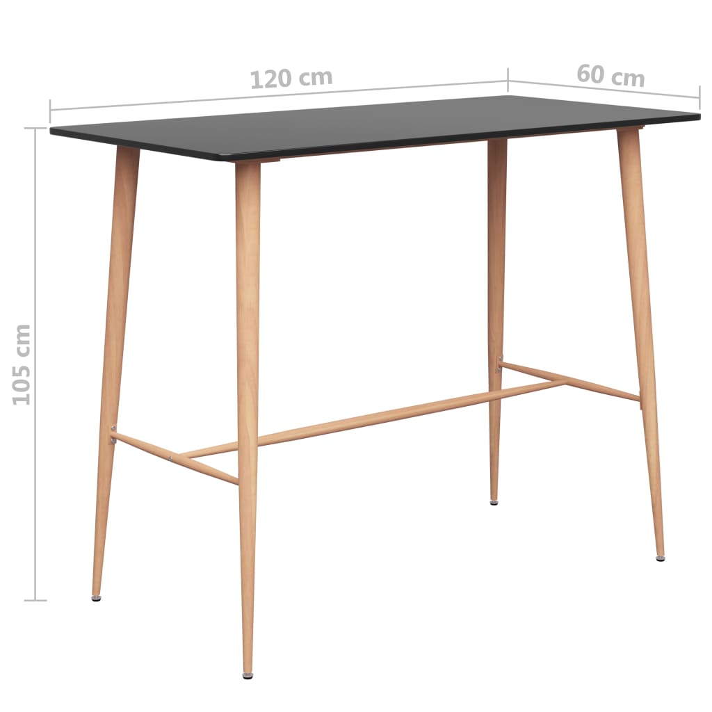 Bar Table 120X60X105 Cm