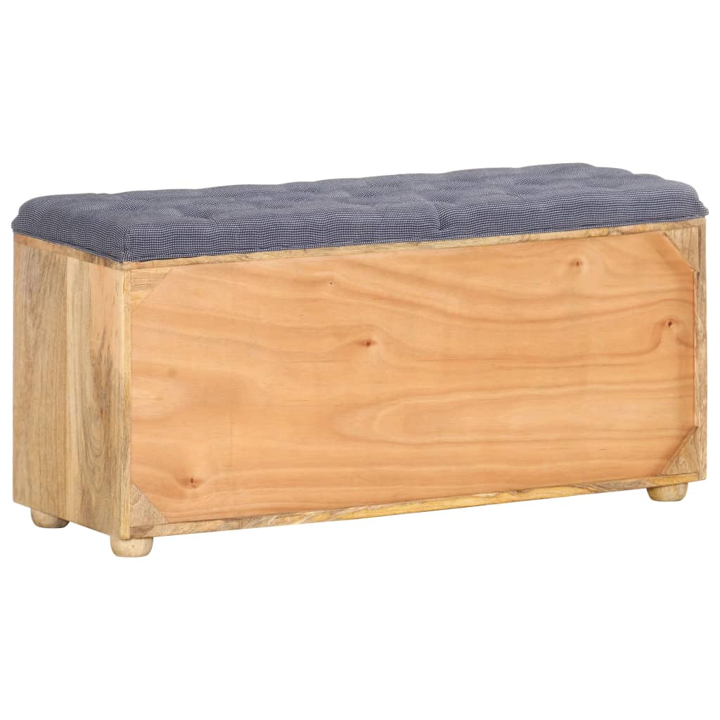 Hall Bench 100X35X47 Cm Solid Mango Wood