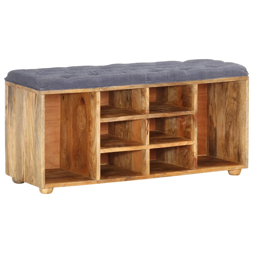 Hall Bench 100X35X47 Cm Solid Mango Wood