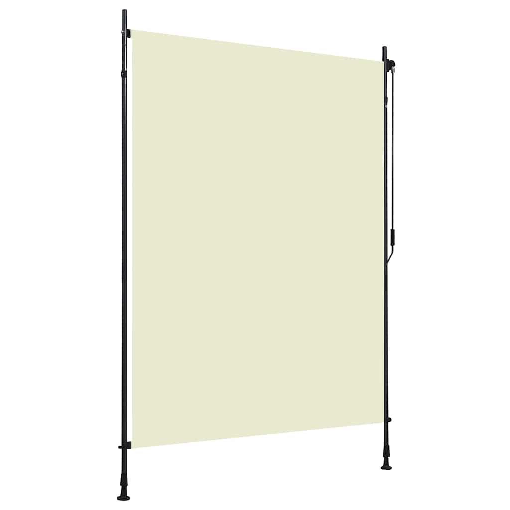 Outdoor Roller Blind And White Fabric&Steel