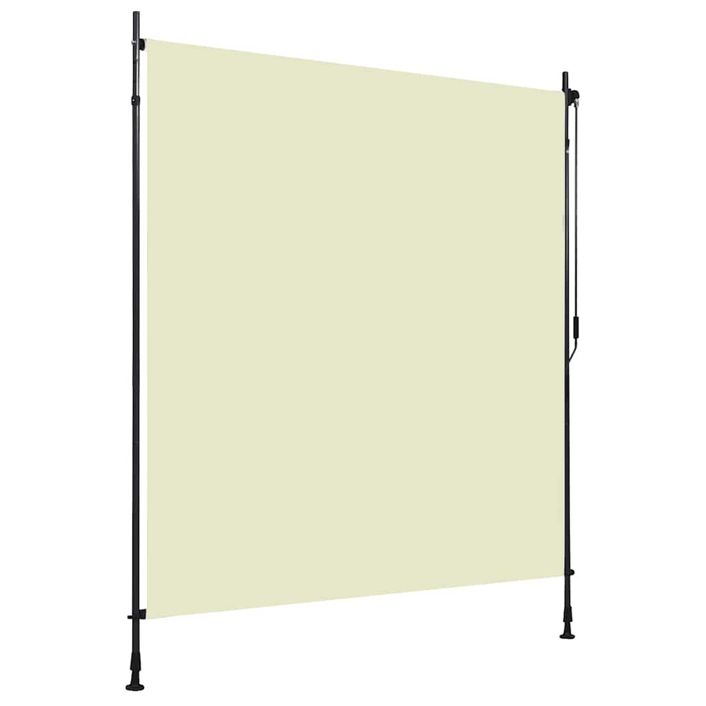 Outdoor Roller Blind And White Fabric&Steel