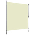 Outdoor Roller Blind And White Fabric&Steel