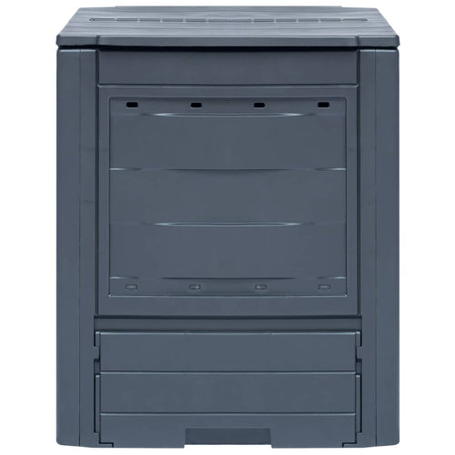 Garden Composters 3 Pcs Grey 60X60X73Cm
