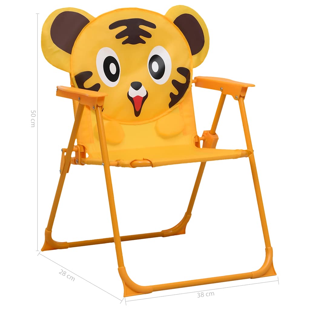 3 Piece Kids' Garden Bistro Set With Parasol