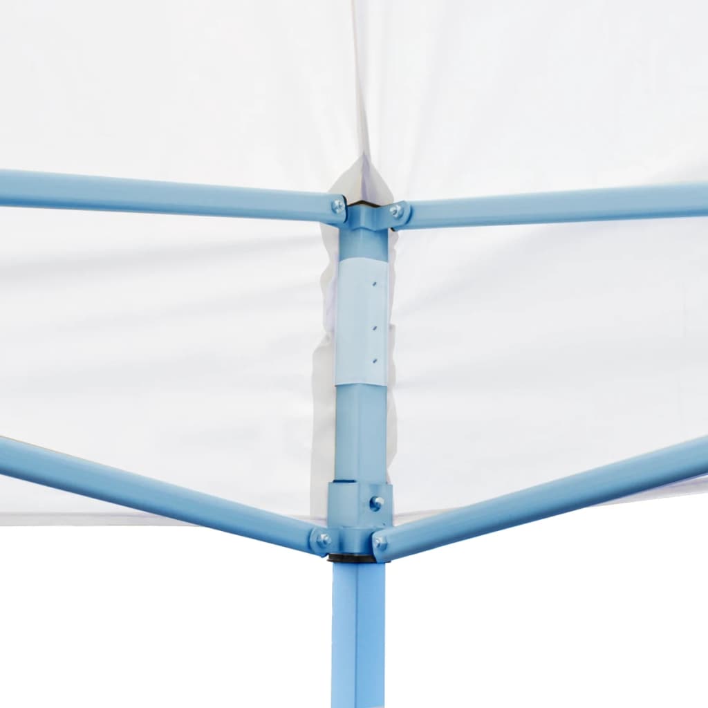 Folding Pop-Up Partytent With Sidewalls 3X6 M Steel White
