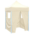 Professional Folding Party Tent With 4 Sidewalls 2X2 M Steel