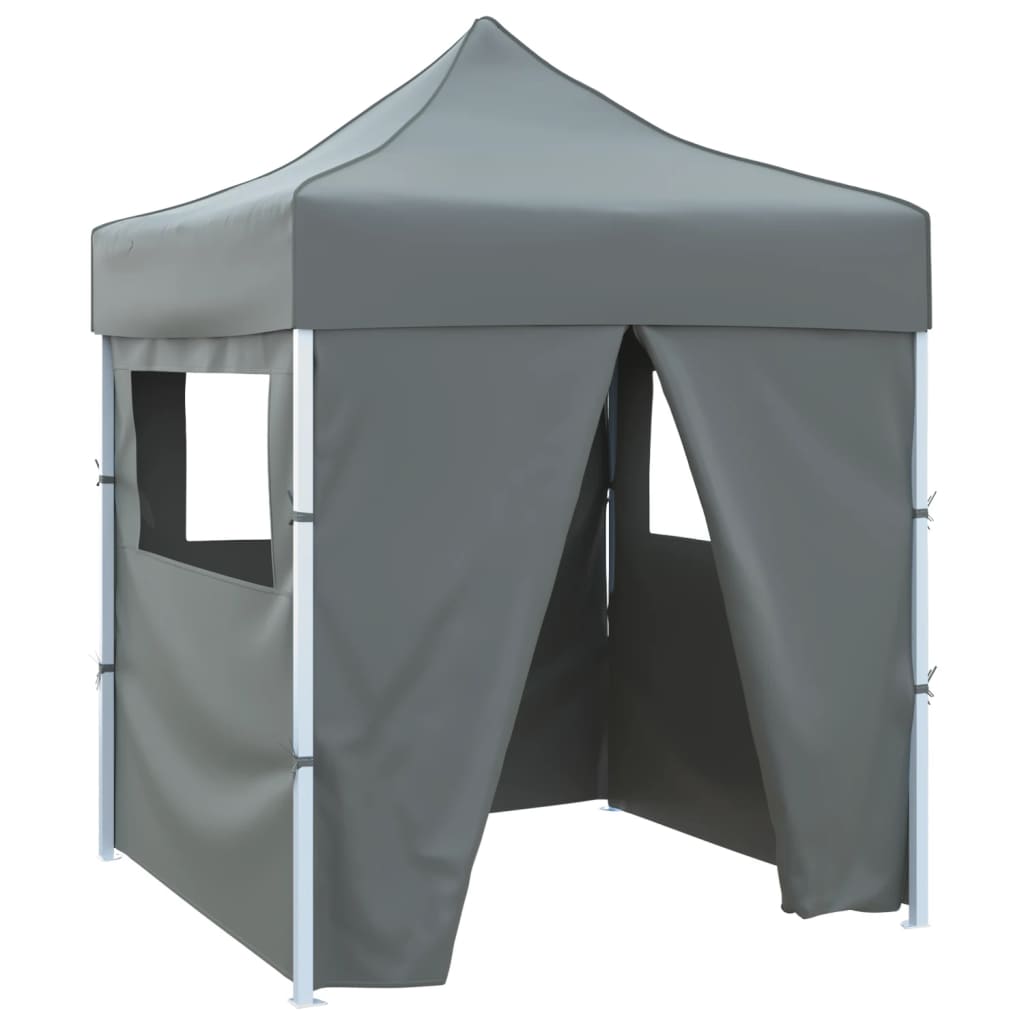 Professional Folding Party Tent With 4 Sidewalls 2X2 M Steel