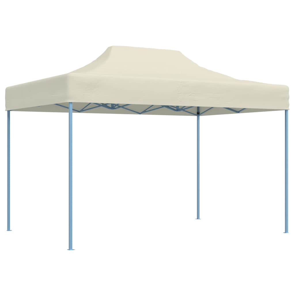Gazebo Professional Folding Party Tent 3X4 M Steel Cream Waterproof Foldable 280