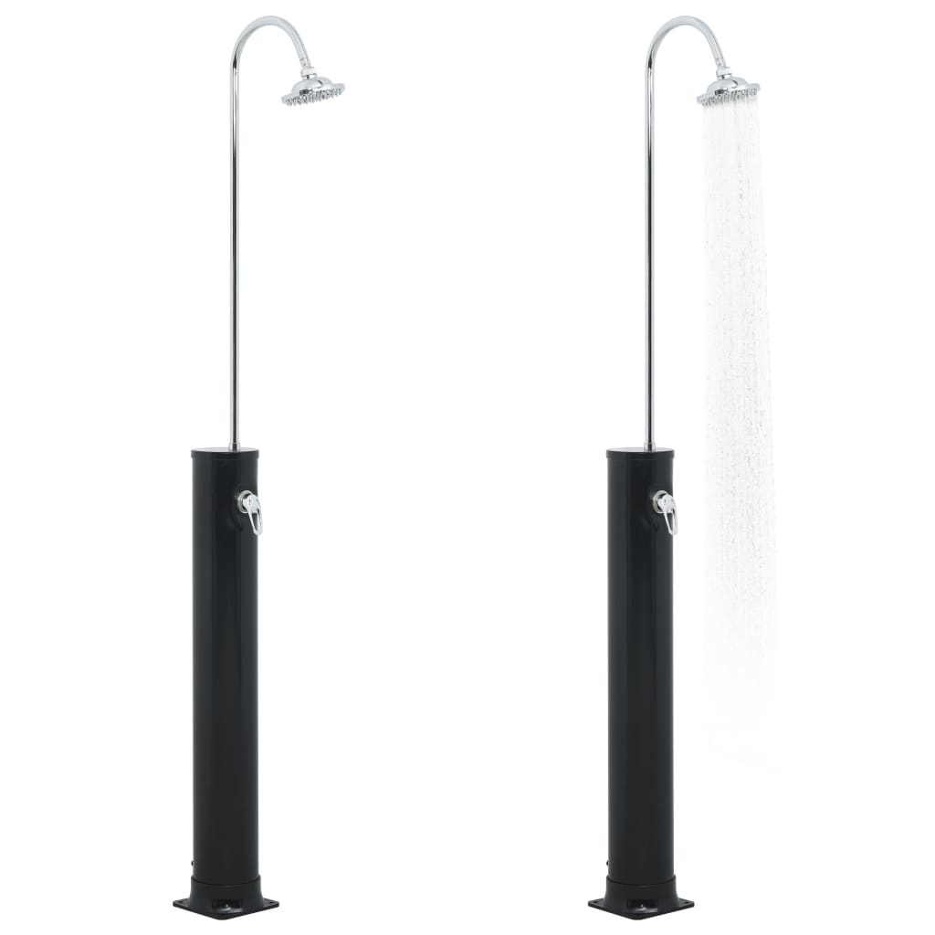 Solar Shower Black 214 Cm 20 L