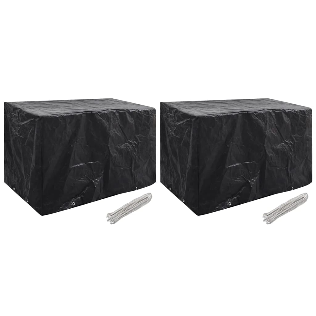 Garden Furniture Cover 4 Person Poly Rattan Set 8 Eyelets 113 X 113Cm