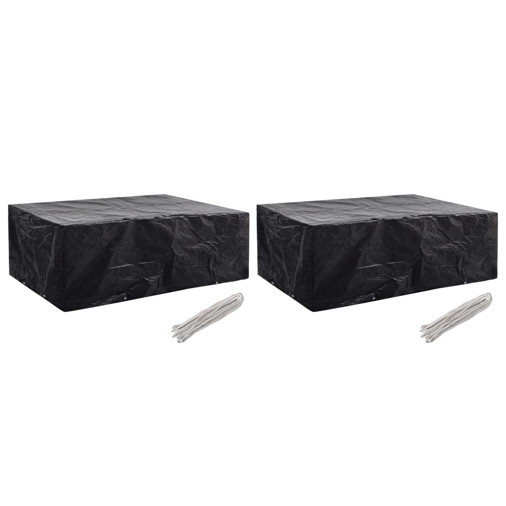 Garden Furniture Cover 4 Person Poly Rattan Set 8 Eyelets 113 X 113Cm