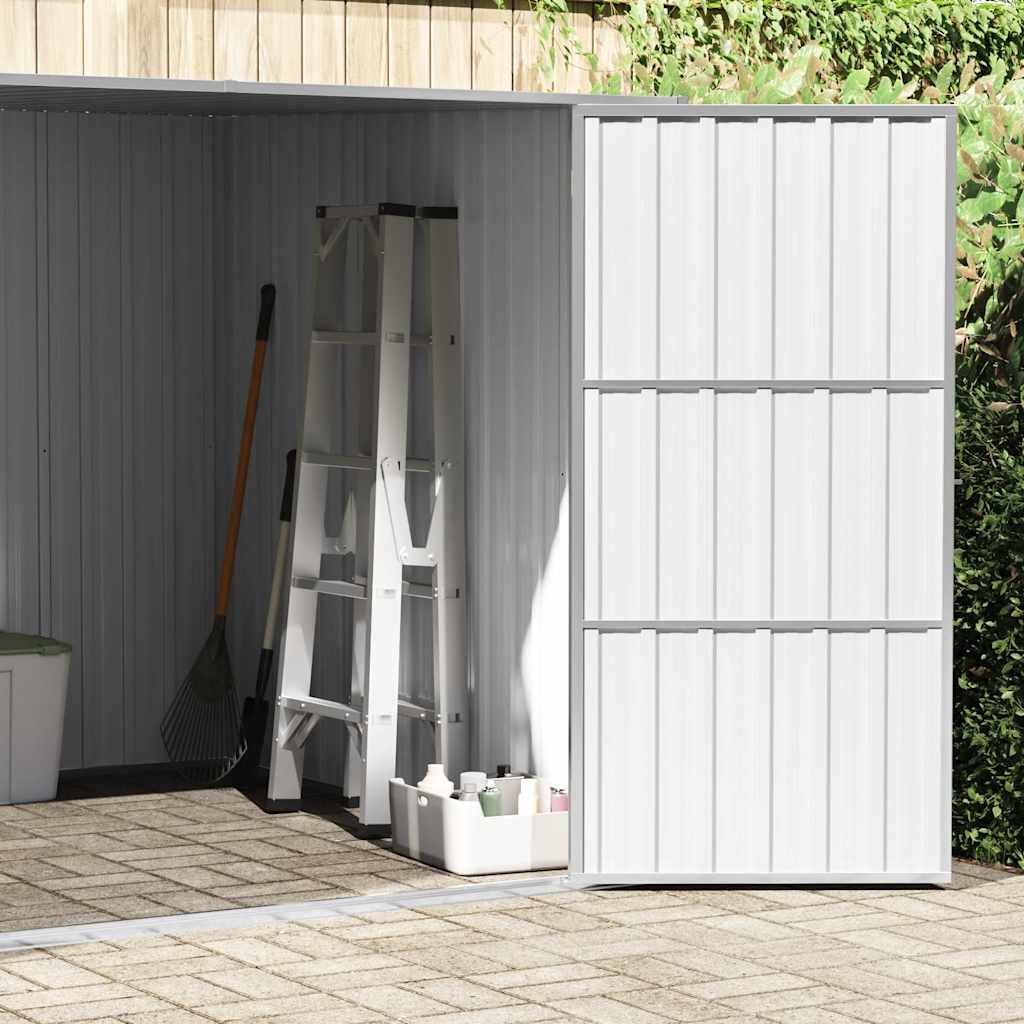 Garden Shed 195X198X159 Cm Galvanised Steel