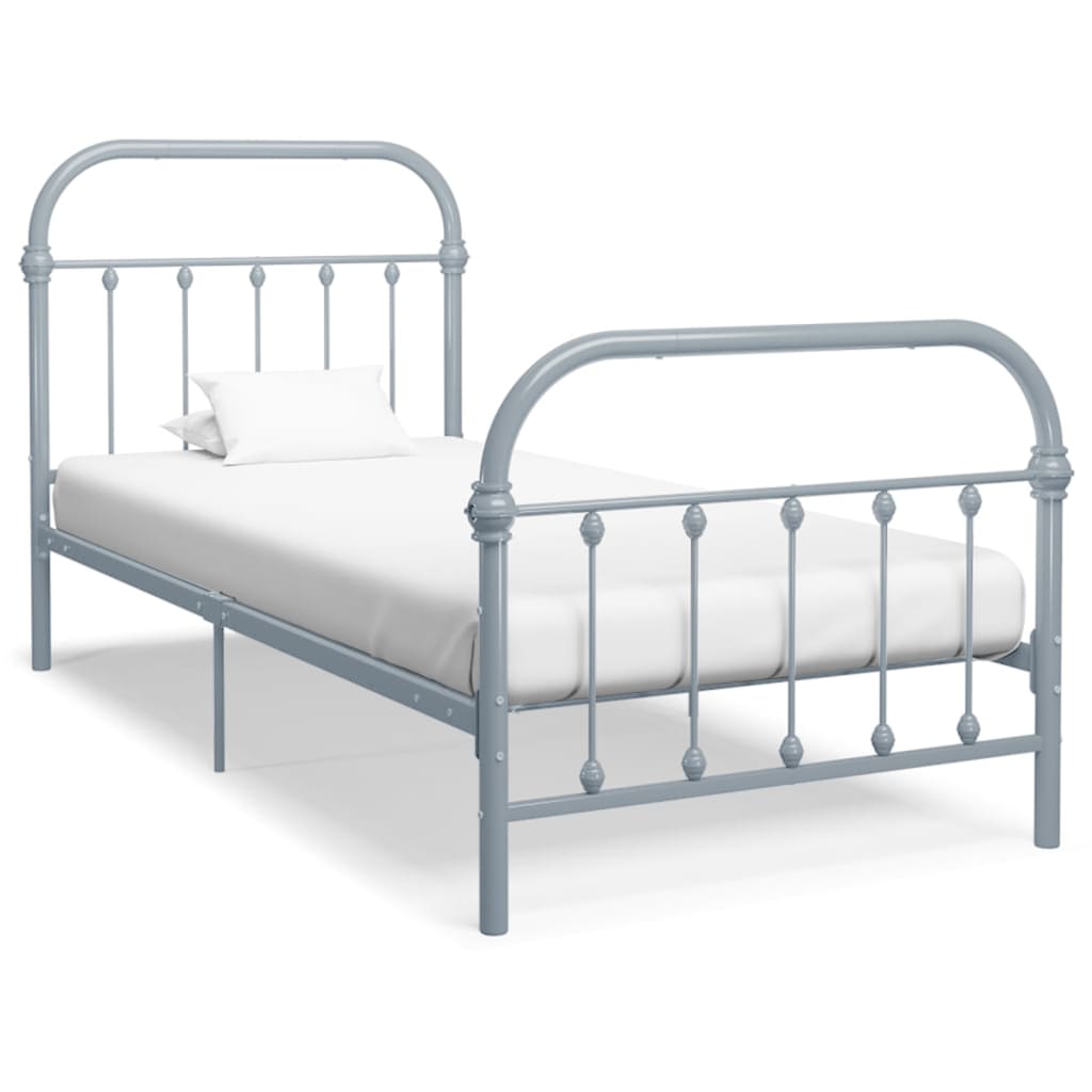 284492  Bed Frame Without Mattress Metal