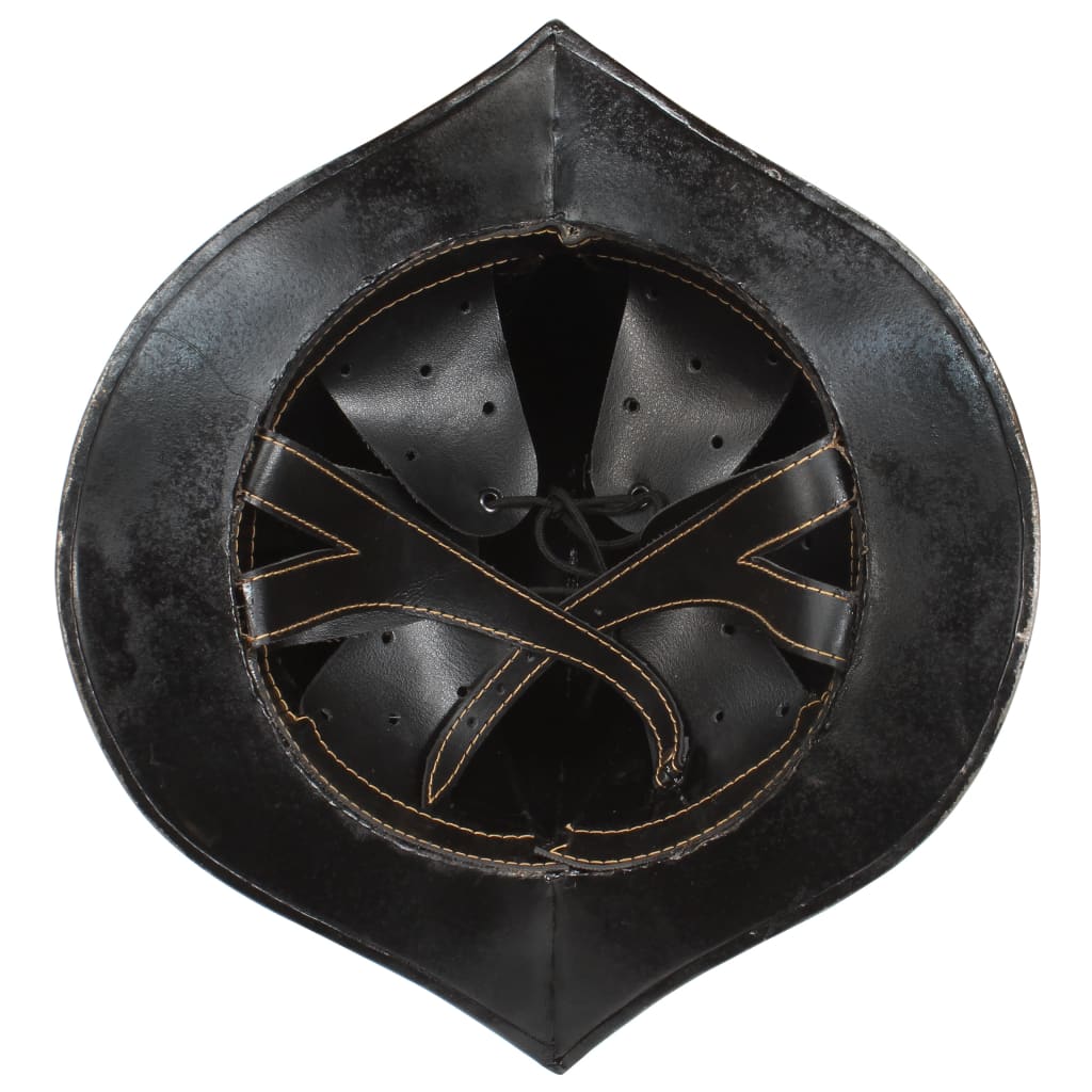 Medieval Knight Helmet Antique Replica Larp Silver Steel