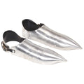 Collectable Weapons Medieval Knight Sabatons Armour Replica LARP Silver Steel Co