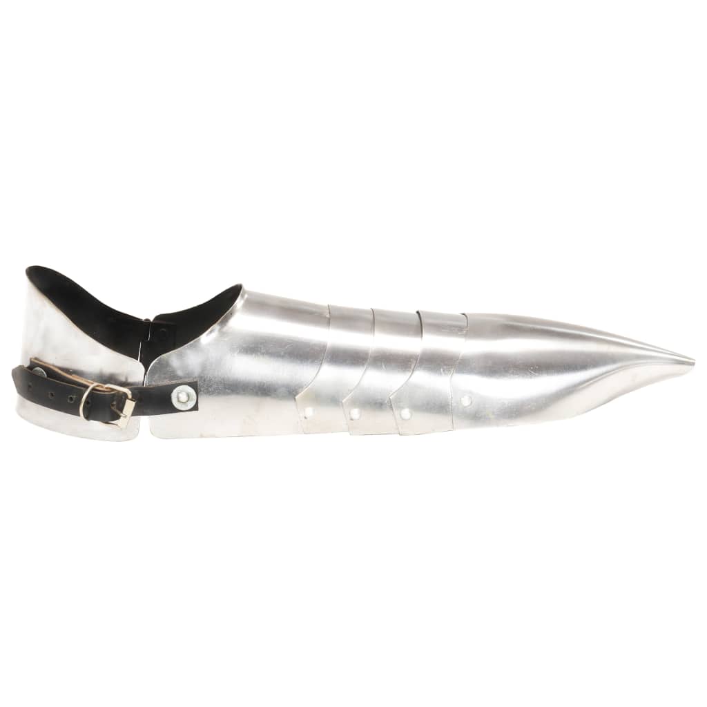 Medieval Knight Armour Sabatons Replica Larp Silver Steel