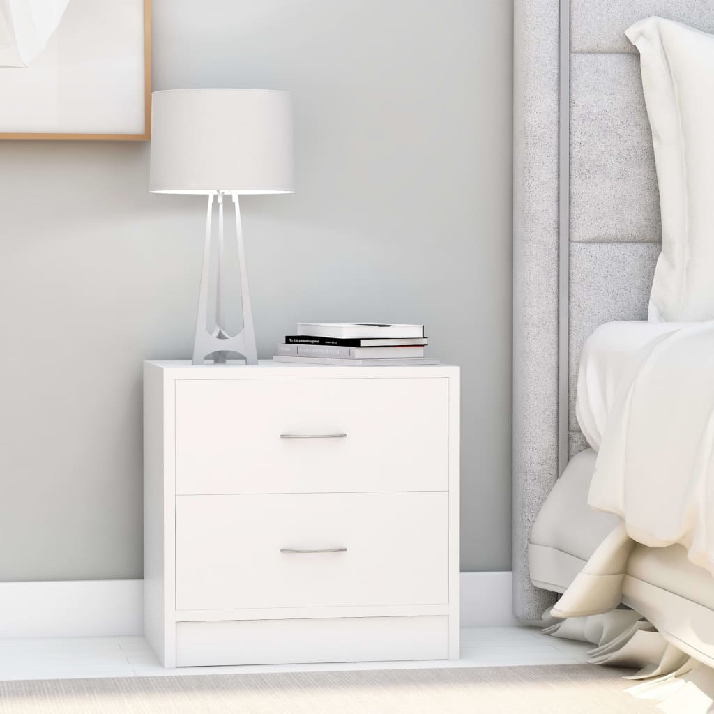 Bedside Cabinet 40X30X40 Cm Engineered Wood