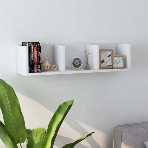 Cd Wall Shelf 75X18X18 Cm Engineered Wood