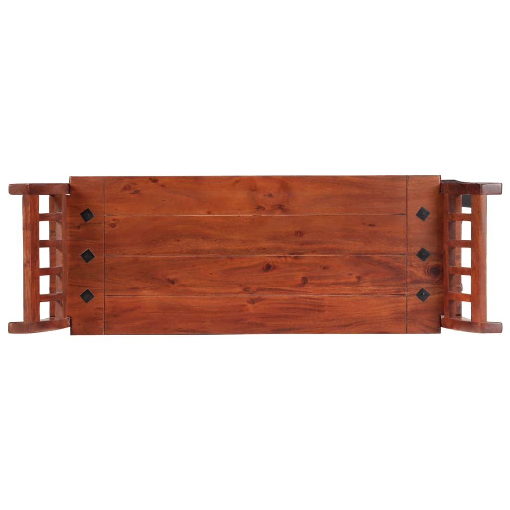 Bench 111 Cm Solid Acacia Wood