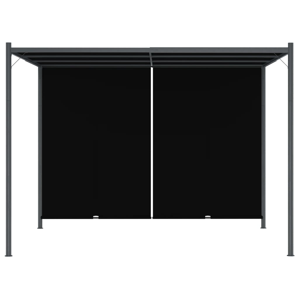 Garden Pergola With Retractable Roof 3X3 M