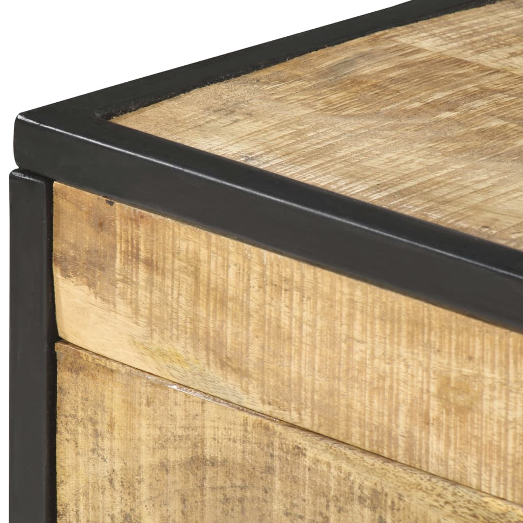 Coffee Table 70X50X33 Cm Solid Mango Wood