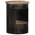 Coffee Table Black 68X Solid Acacia Wood