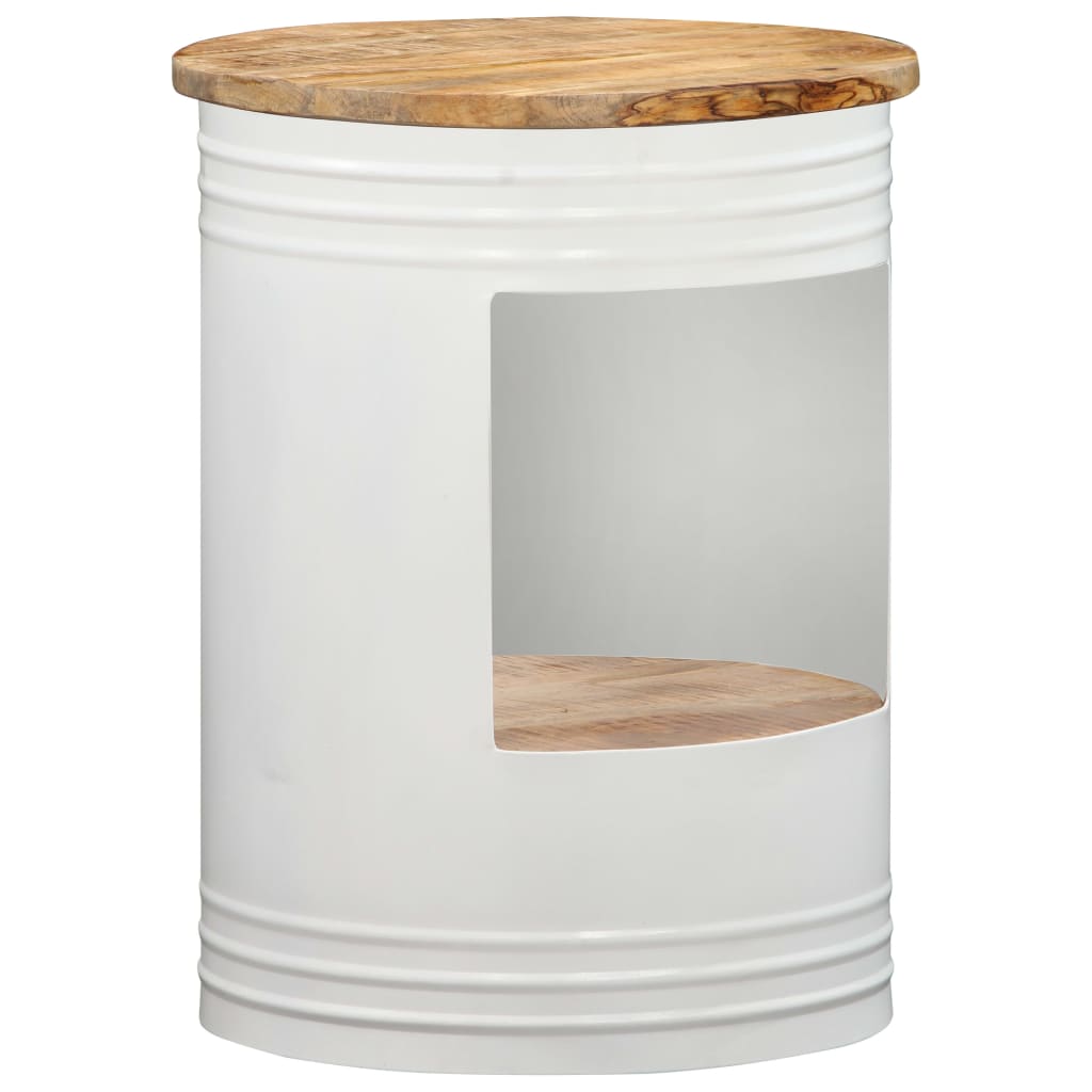 Coffee Table Black 68X Solid Acacia Wood