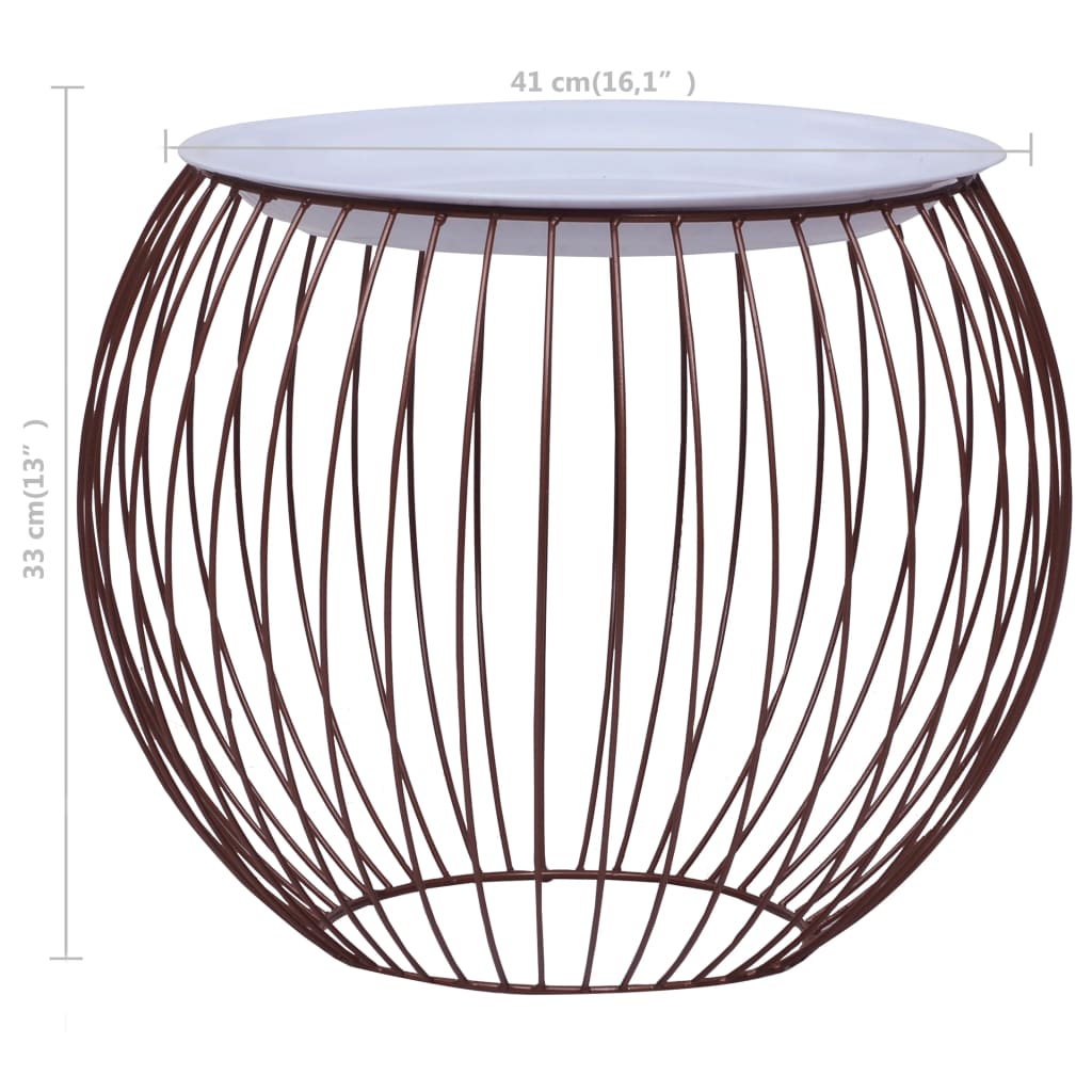 Coffee Table Gold Ø 41 Cm