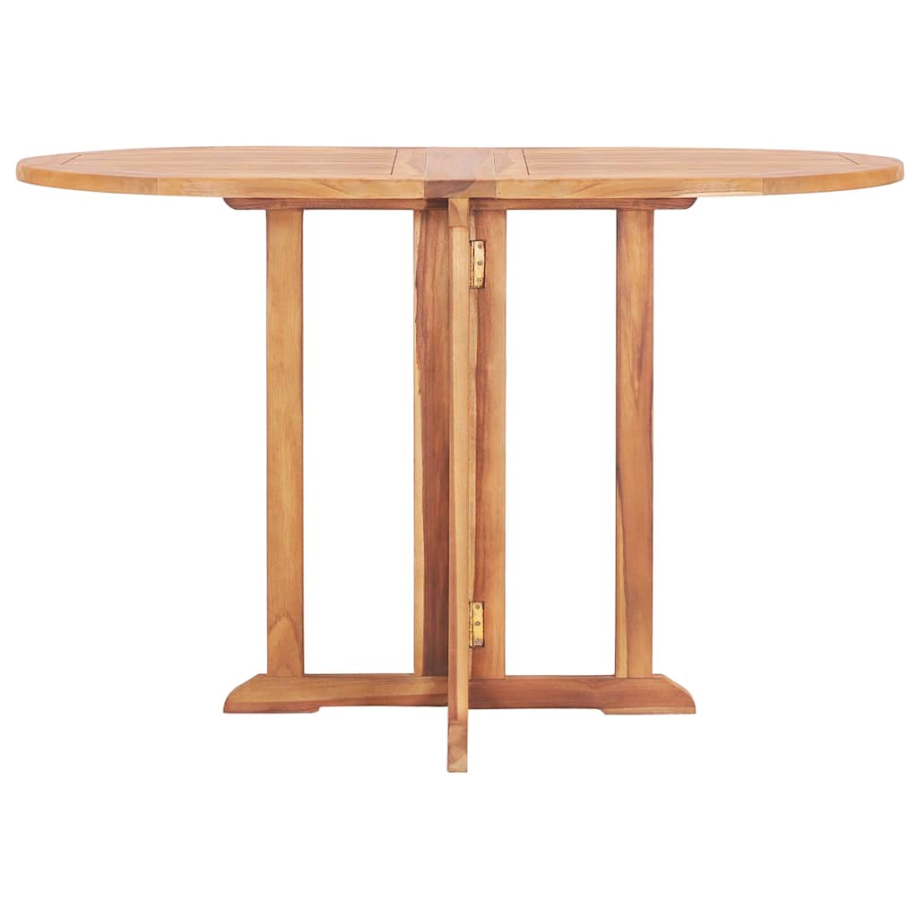 Outdoor Table Folding Butterfly Garden Solid Wood Teak 120 x 70 x 75 cm Foldable
