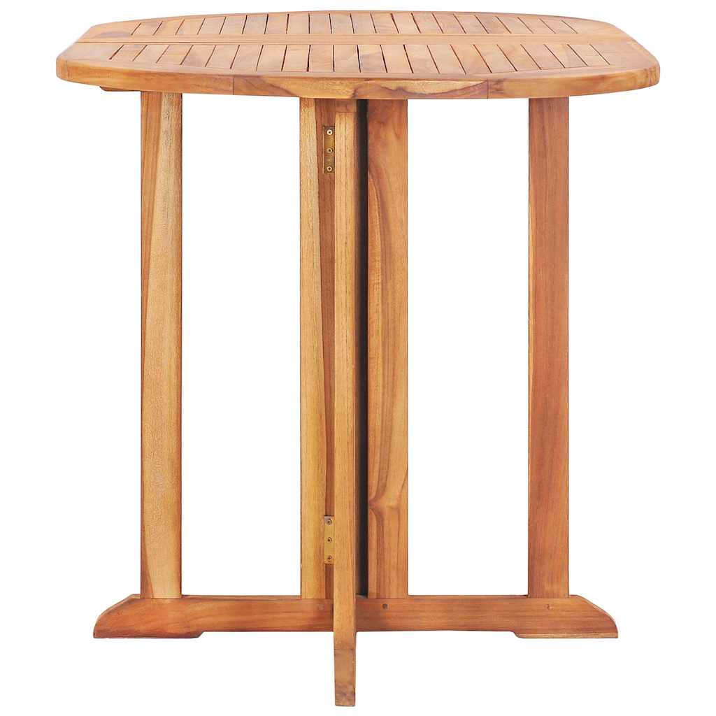Outdoor Table Folding Butterfly Garden Solid Wood Teak 120 x 70 x 75 cm Foldable
