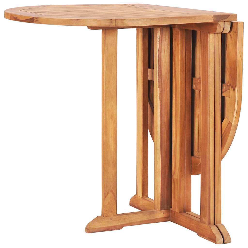 Outdoor Table Folding Butterfly Garden Solid Wood Teak 120 x 70 x 75 cm Foldable