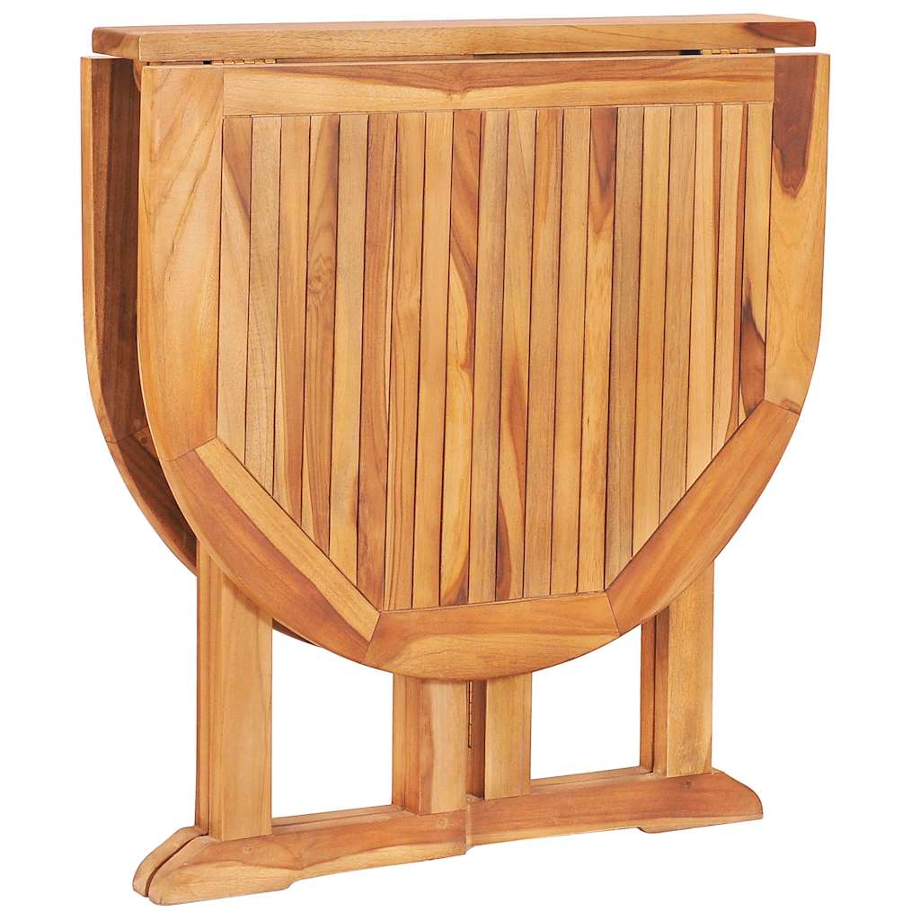 Outdoor Table Folding Butterfly Garden Solid Wood Teak 120 x 70 x 75 cm Foldable