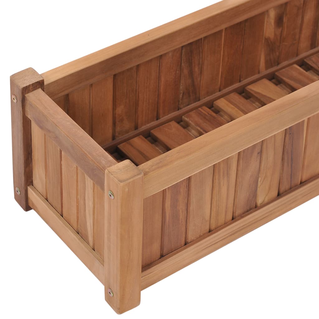 Raised Bed Solid Teak Wood