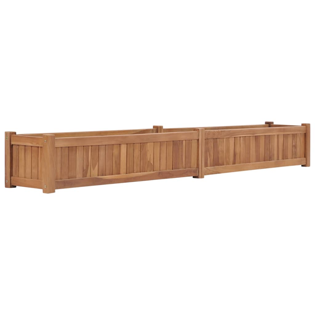 Raised Bed Solid Teak Wood