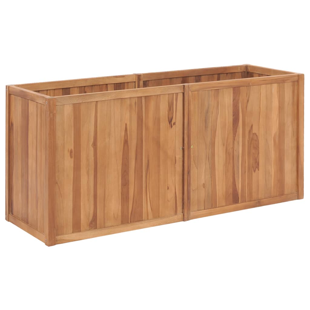 Raised Bed Solid Teak Wood