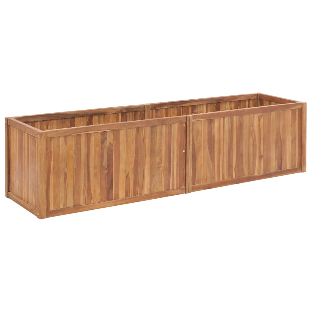 Raised Bed Solid Teak Wood