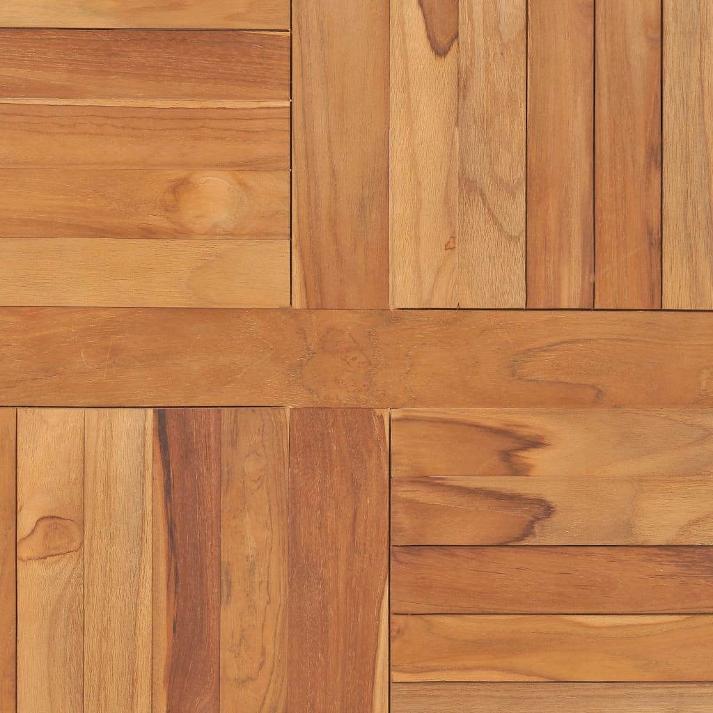 Table Top Solid Teak Wood 80X80X2.5 Cm