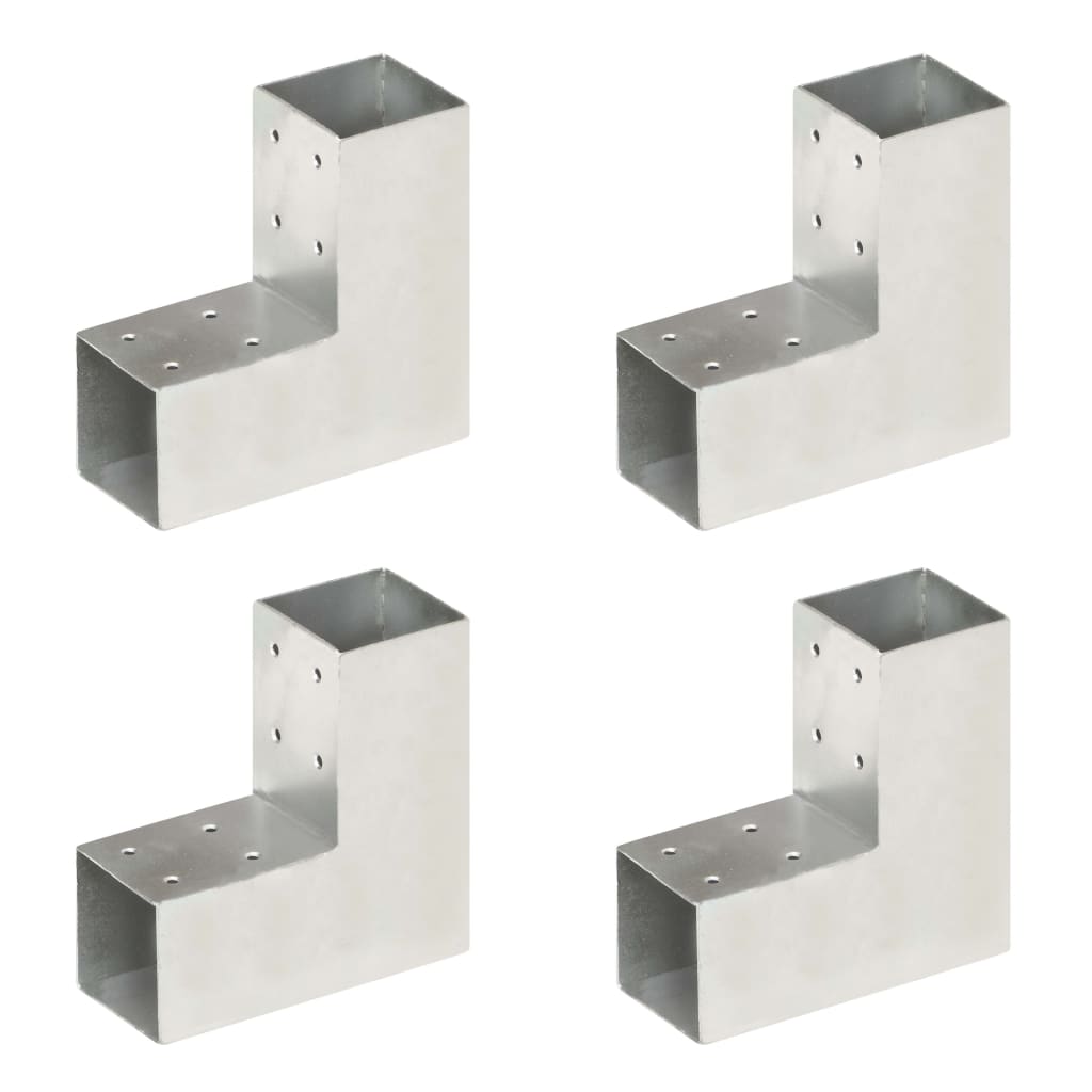 Post Connector Galvanised Metal