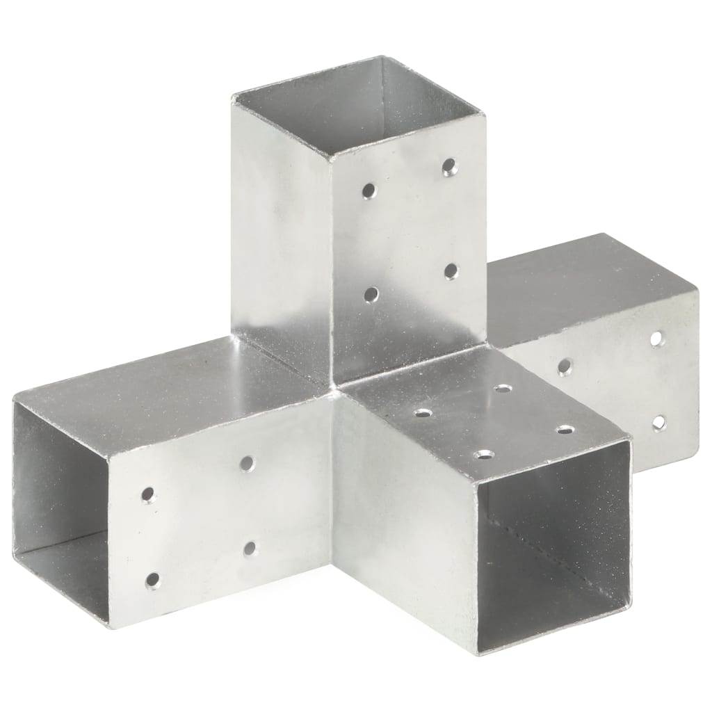Post Connector Galvanised Metal