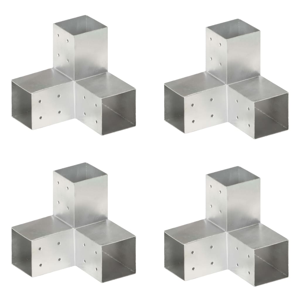 Post Connector Galvanised Metal