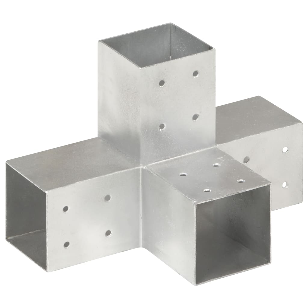 Post Connector Galvanised Metal
